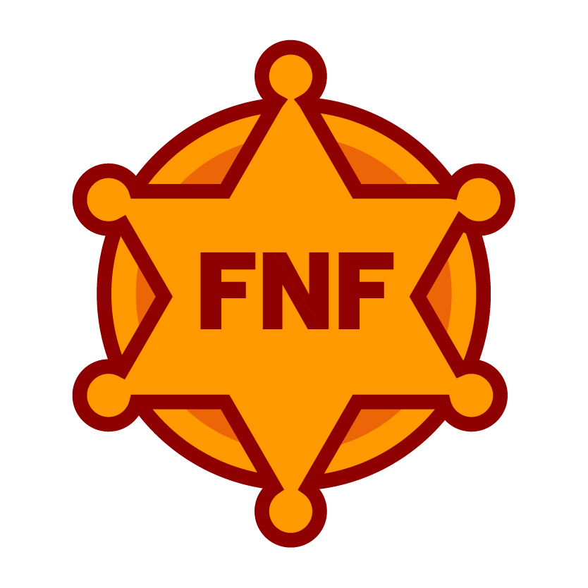 Sherrifs badge with FNF in the centre